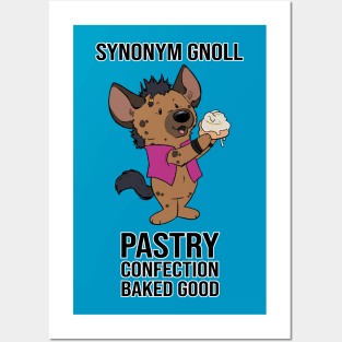 Synonym Gnoll Cinnamon Roll Pastry Confection Baked Good Posters and Art